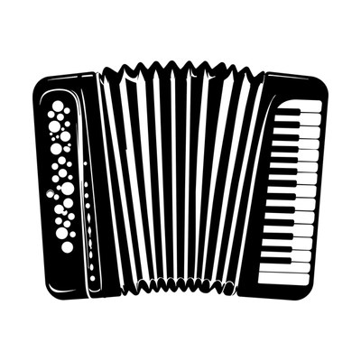 Accordion SVG cut file