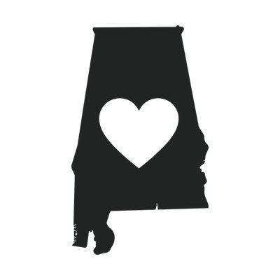 Alabama State SVG cut file
