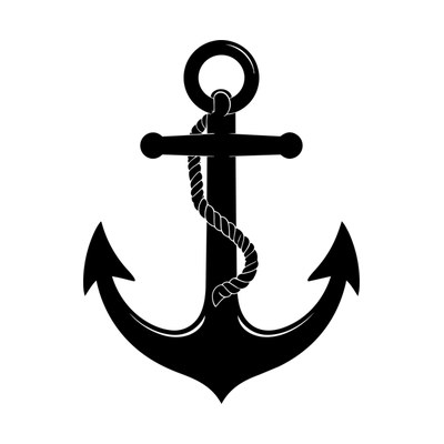 Anchor Rope Icon SVG cut file