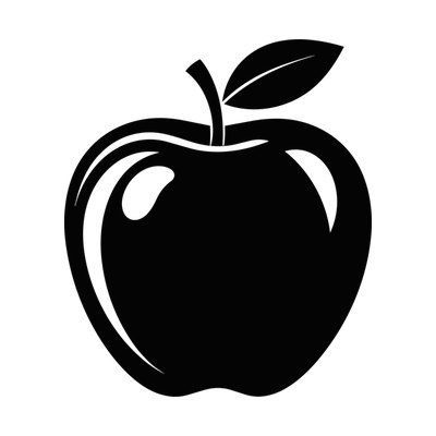 Apple Fruit SVG cut file