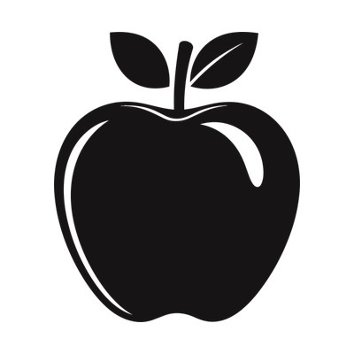 Apple Teacher SVG cut file
