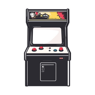 Arcade Machine Flaticon SVG cut file
