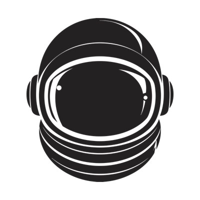 Astronaut Helmet SVG cut file