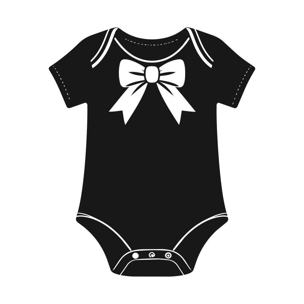 Baby Onesie SVG cut file – SVG, PNG, DXF