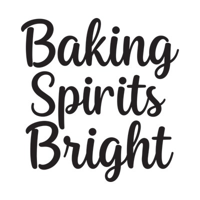 Baking Spirits Bright SVG cut file