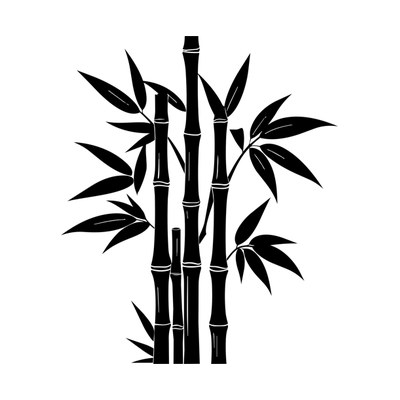 Bamboo Lucky SVG cut file