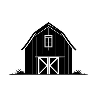 Barn SVG cut file