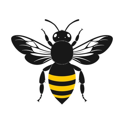 Bee Simple SVG cut file