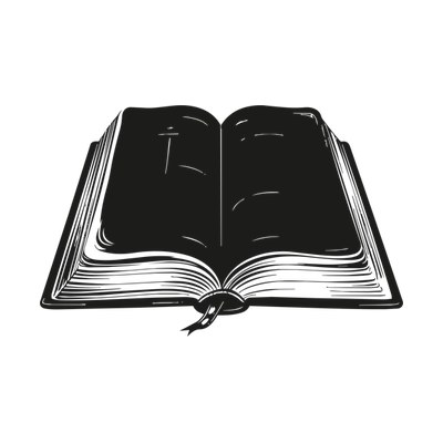 Bible Minimal Front SVG cut file