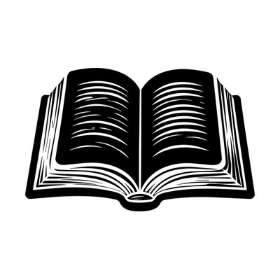 Bible Stencil SVG cut file