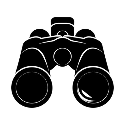 Binoculars SVG cut file