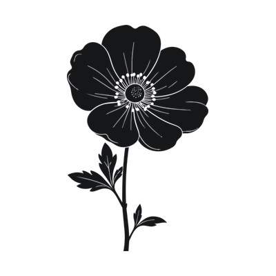Buttercup Heart Side SVG cut file
