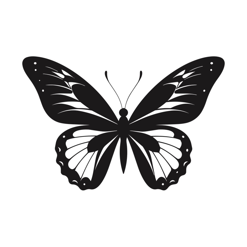 Butterfly SVG cut file – SVG, PNG, DXF