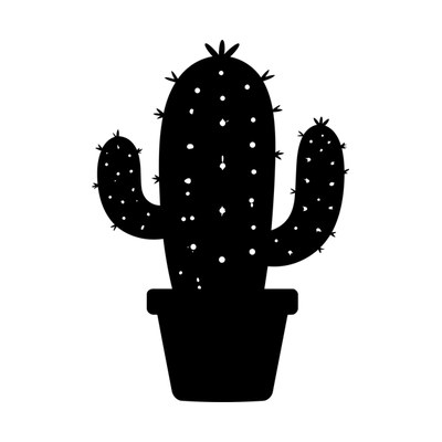 Cactus Simple SVG cut file