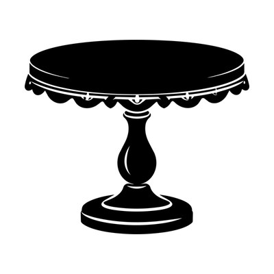 Cake Stand SVG cut file