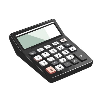 Calculator Flaticon Side SVG cut file