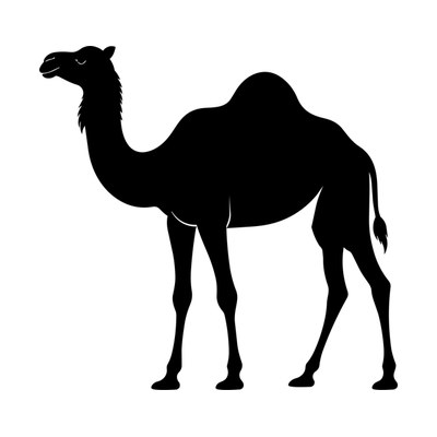 Camel Silhouette SVG cut file