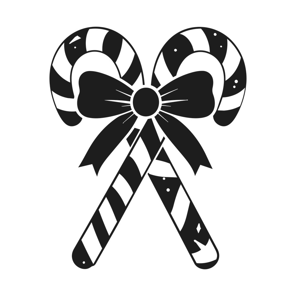 Candy Cane SVG cut file – SVG, PNG, DXF