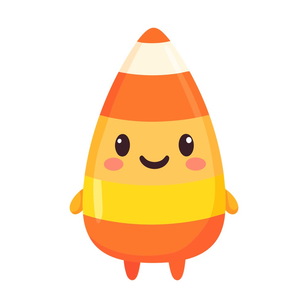 Candy Corn Cutie Sublimation PNG + SVG – SVG, PNG