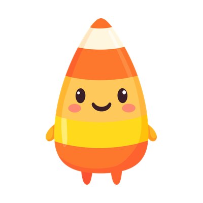 Candy Corn Cutie SVG cut file