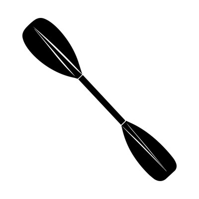Canoe Paddle SVG cut file