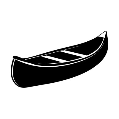 Canoe SVG cut file