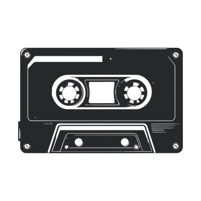 Cassette Tape SVG cut file