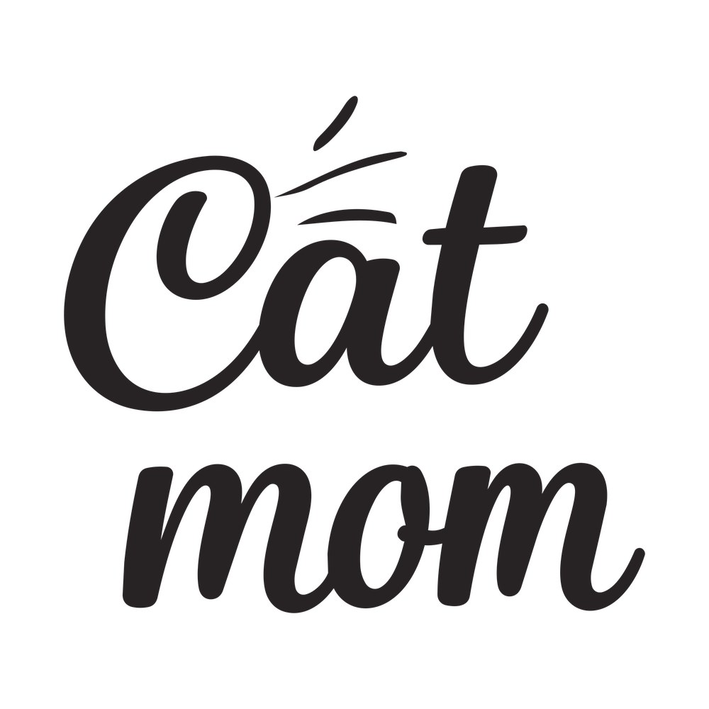 Cat Mom SVG cut file – SVG, PNG, DXF