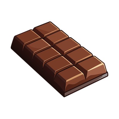 Chocolate Bar Chunky Side SVG cut file