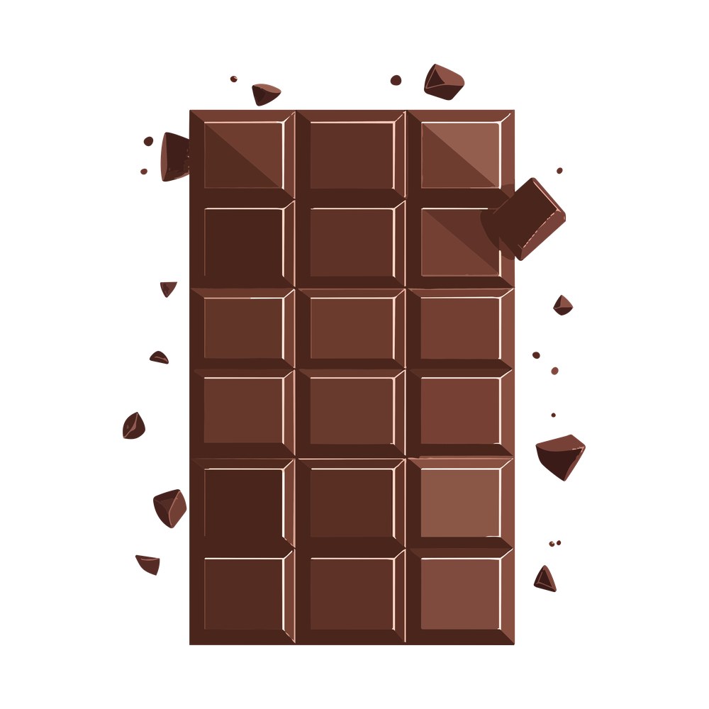 Chocolate Bar – original artwork without the sticker border