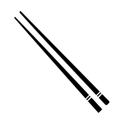 Chopsticks SVG cut file