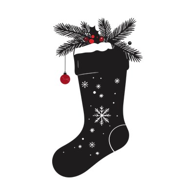 Christmas Stocking SVG cut file
