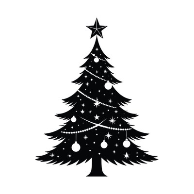 Christmas Tree SVG cut file