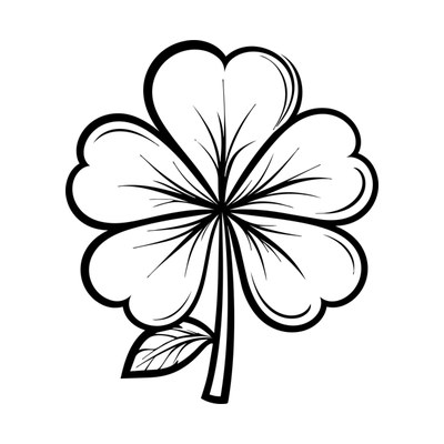 Clover Patch SVG cut file