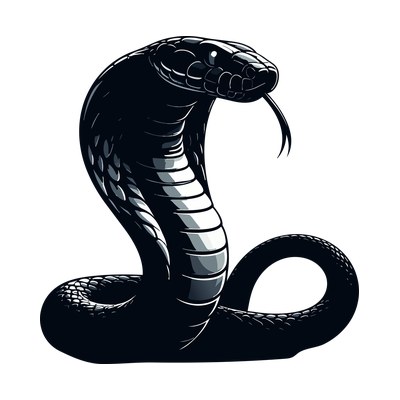 Cobra Silhouette SVG cut file