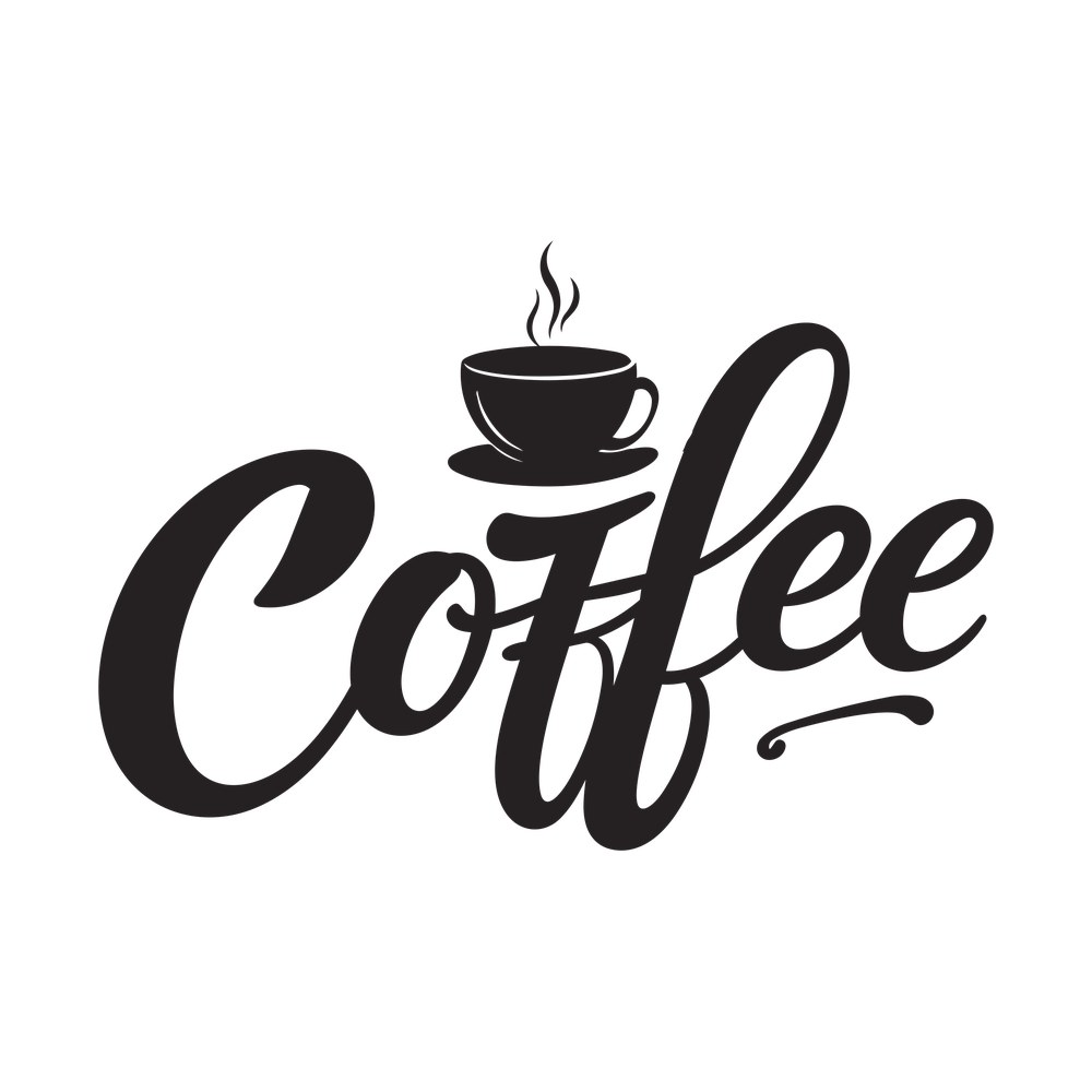 Coffee SVG cut file – SVG, PNG, DXF