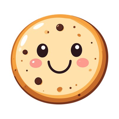 Cookie Cartoon Front SVG cut file