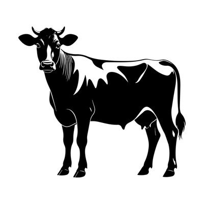 Cow SVG cut file