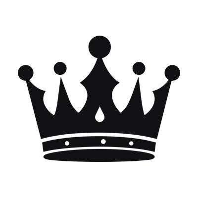 Crown Simple SVG cut file