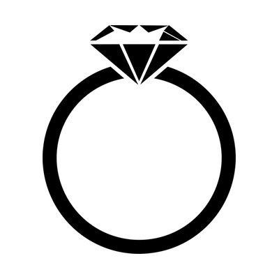 Diamond Ring SVG cut file