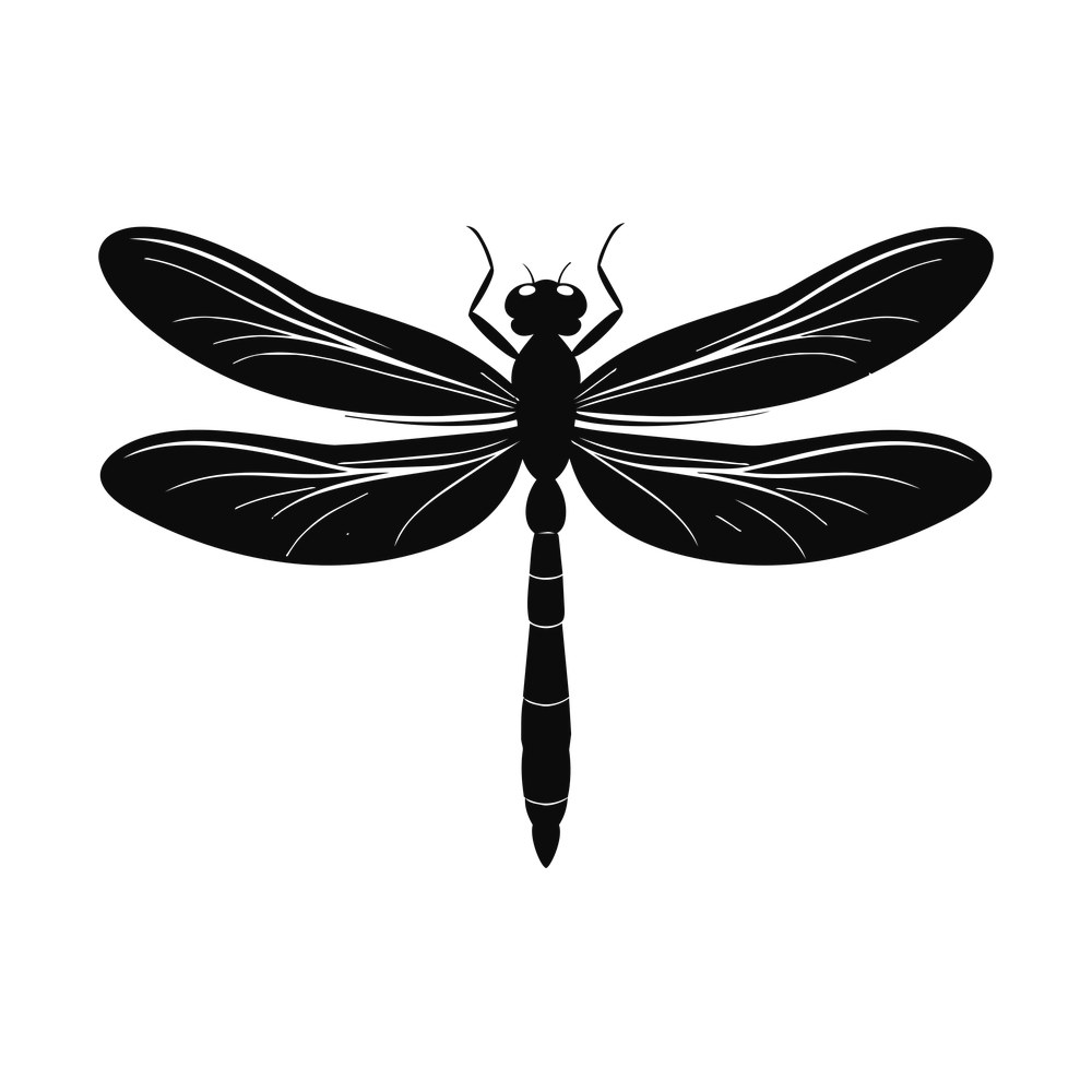 Dragonfly SVG cut file – SVG, PNG, DXF