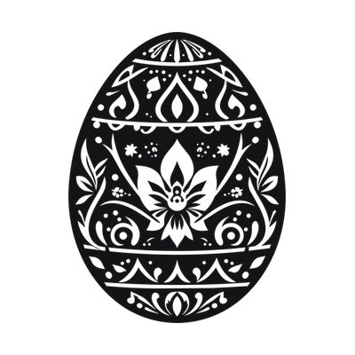 Easter Egg SVG cut file