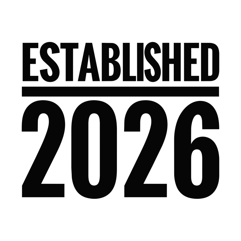 Established 2026 SVG cut file – SVG, PNG, DXF