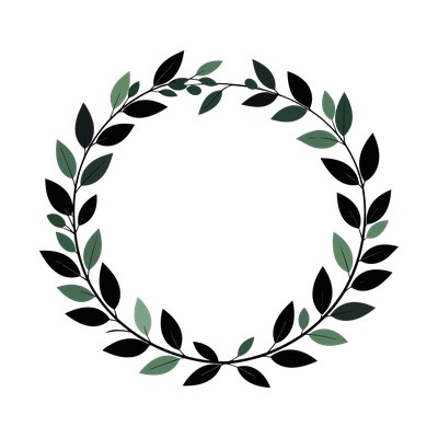 Eucalyptus Wreath SVG cut file