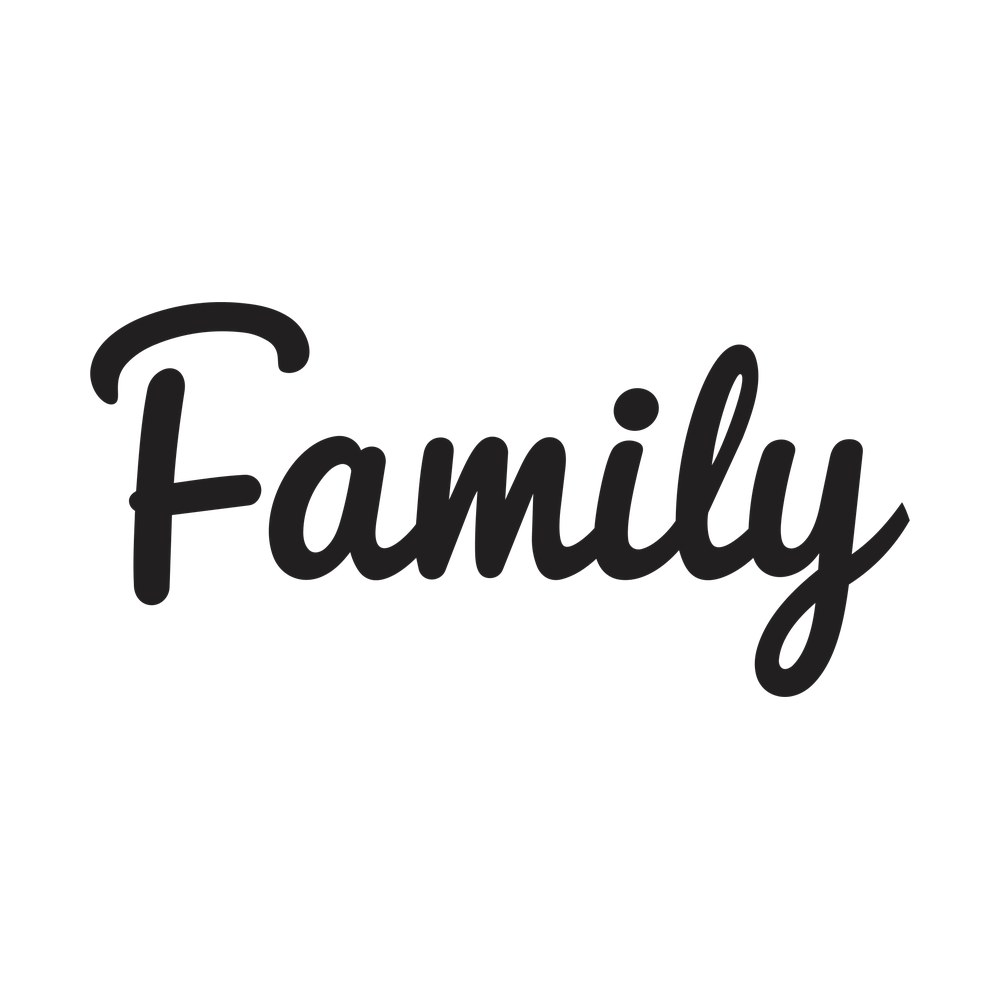 Family SVG cut file – SVG, PNG, DXF
