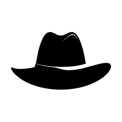 Farmer Hat Geometric Front SVG cut file