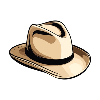 Farmer Hat Geometric SVG cut file