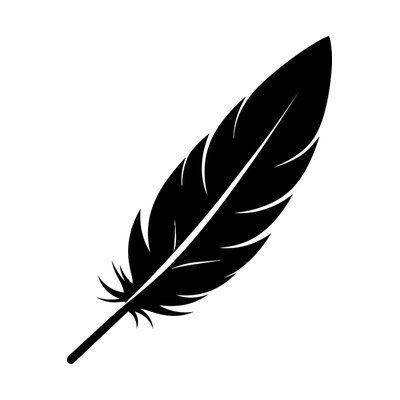 Feather Quill SVG cut file