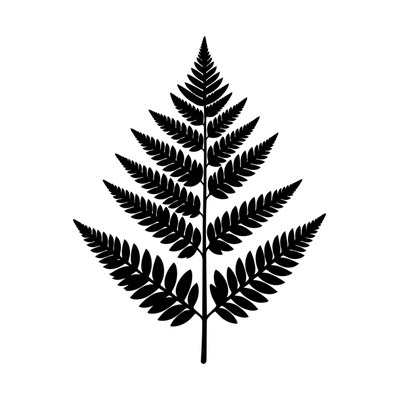Fern Frond SVG cut file