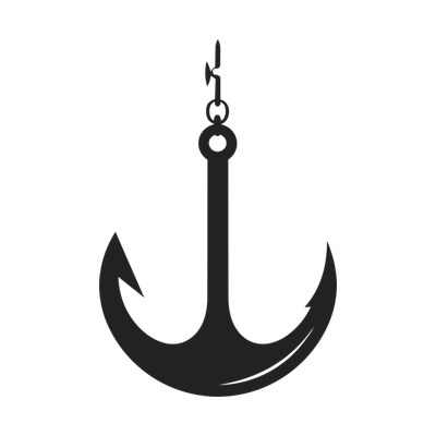 Fish Hook SVG cut file